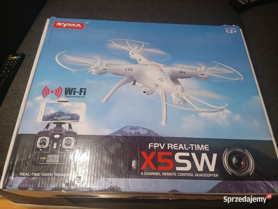 Dron syma x5sw kamera Turek