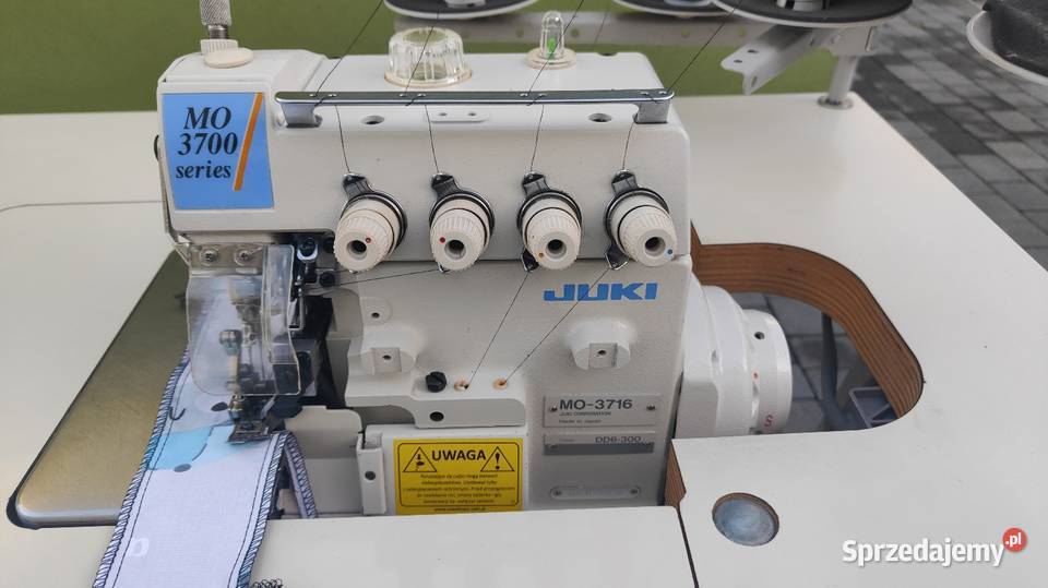 Maszyna krawiecka owerlok juki Podrzecze
