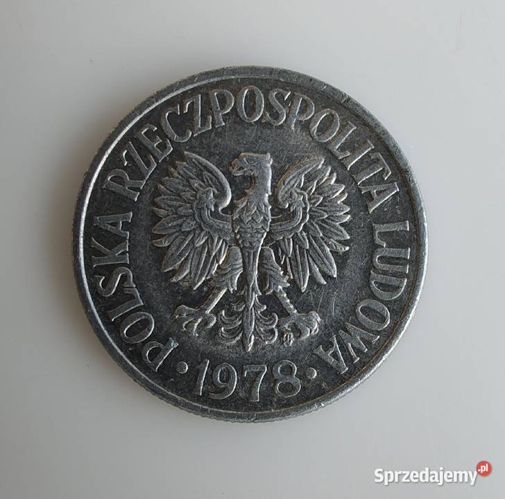 Moneta obiegowa 50 gr AL 1978 Olecko sprzedam