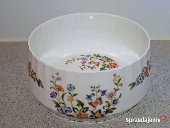 MISA OKRĄGŁA NA STÓŁ Porcelana Aynsley Cottage Porcelana i szkło wielkopolskie sprzedam