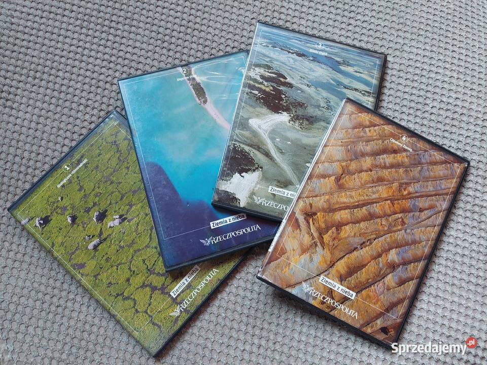 komplet płyt DVD Ziemia z nieba część 14 Filmy Kraków