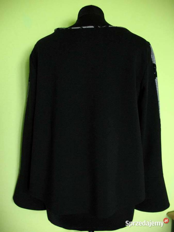 Bluzka trapez asymetryczna r44 2XL biust 108