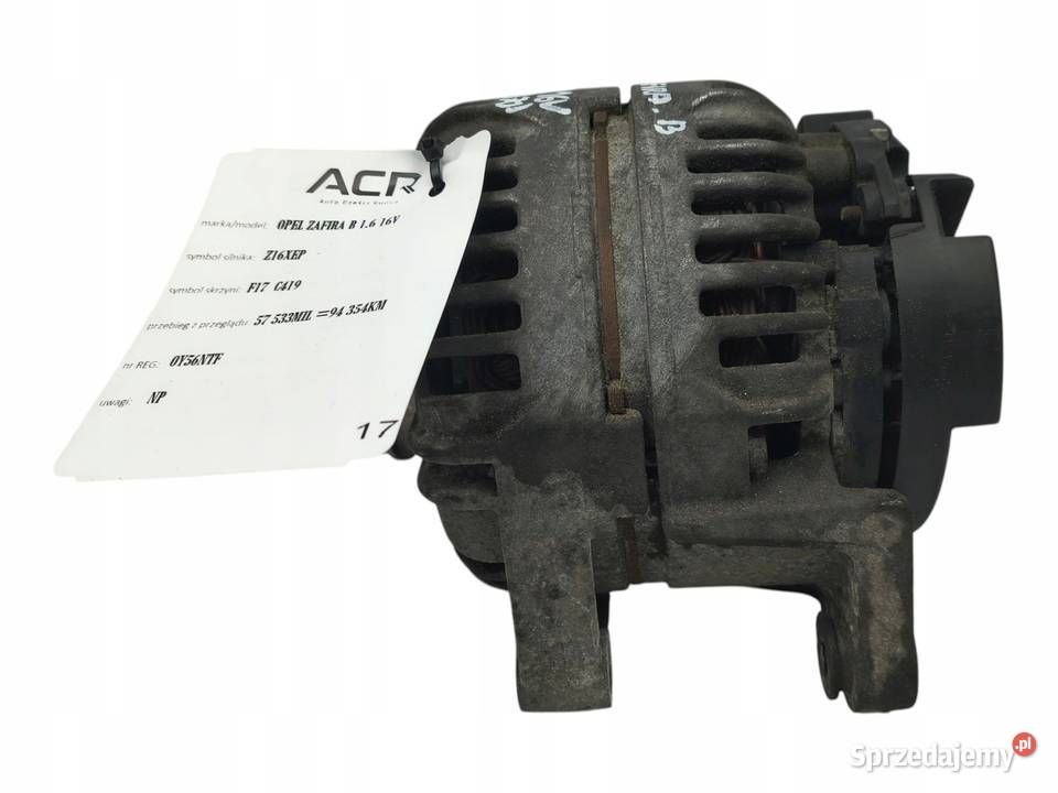 ALTERNATOR Opel Astra III H 16 16V bosch lubelskie Chełm