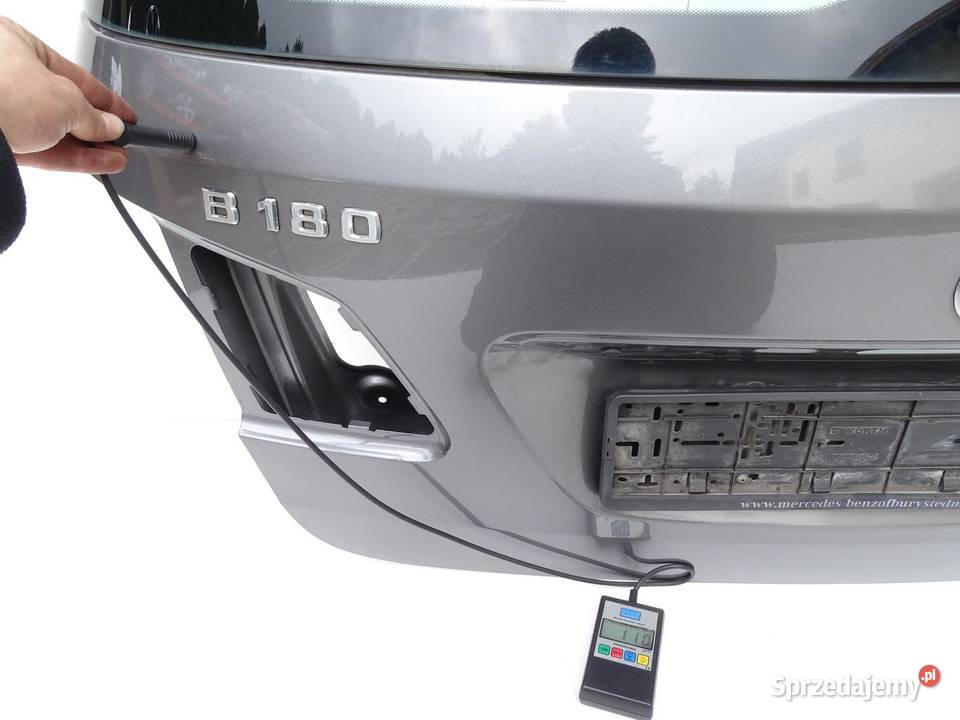 KLAPA TYŁ TYLNA BAGAŻNIKA SZYBA LAKIER 787