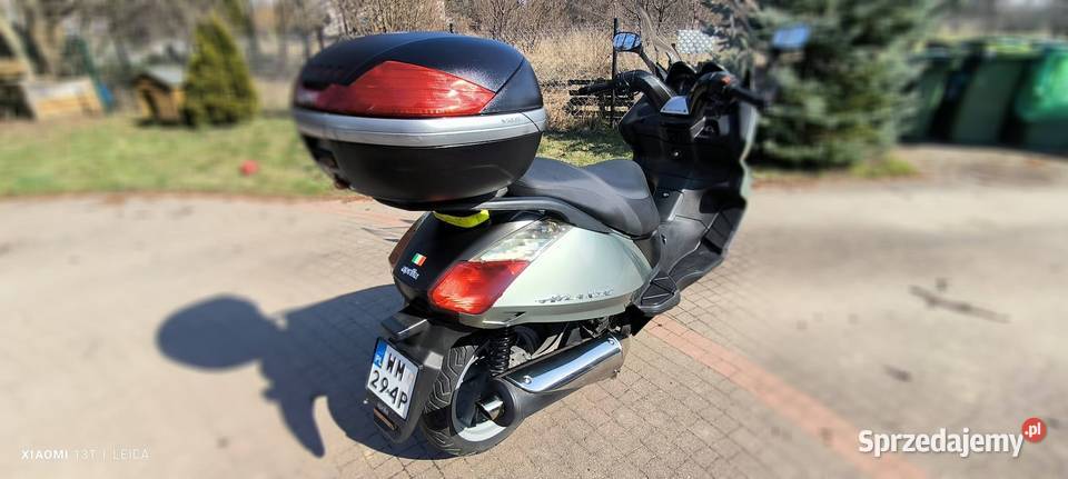 Aprilia Atlantic 500 grzane manetkiwysoka Motocykle, skutery, quady Cisie