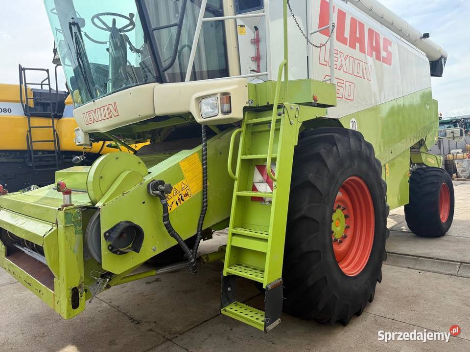 Kombajn zbożowy Claas Lexion 460 heder V660 75m Nowa Ruda