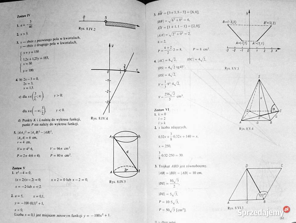 Zbiór zadań z egzaminów wstępnych z matematyki Chełm