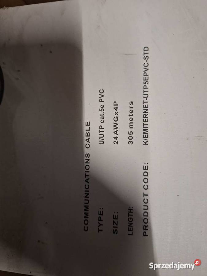 UUTP 5e Emiternet 305m Sosnowiec