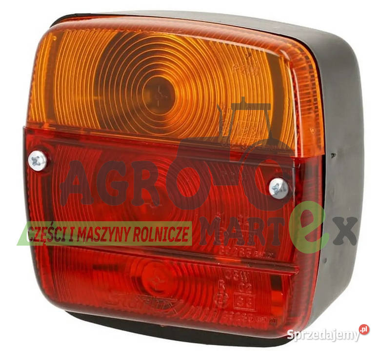 LA11004 LAMPA TYLNA ZESPOLONA KWADRATOWA Z PODŚW Wichrów