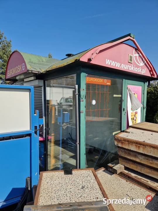 Kiosk Szopka blaszak klatka gołębnik Środa Wielkopolska