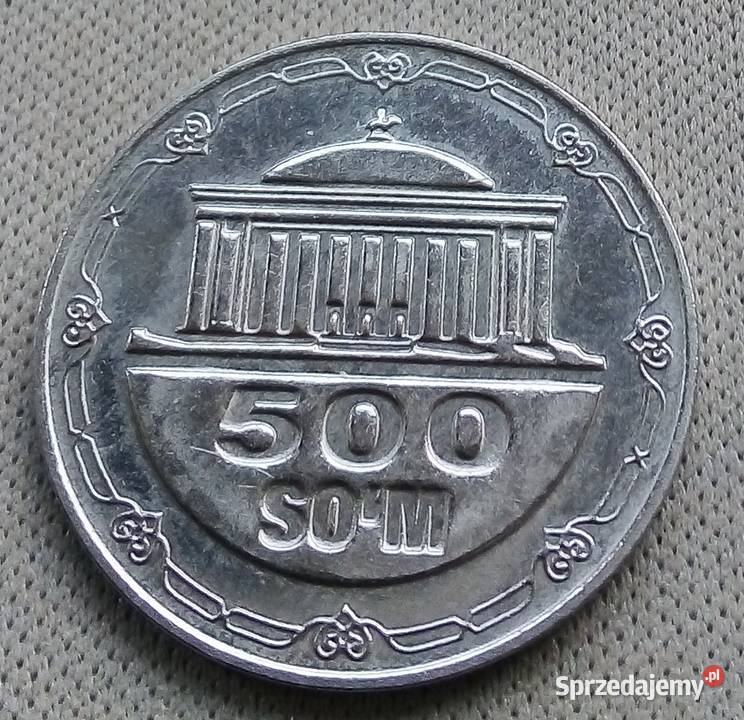 UZBEKISTAN500 SOM2018 r Legionowo