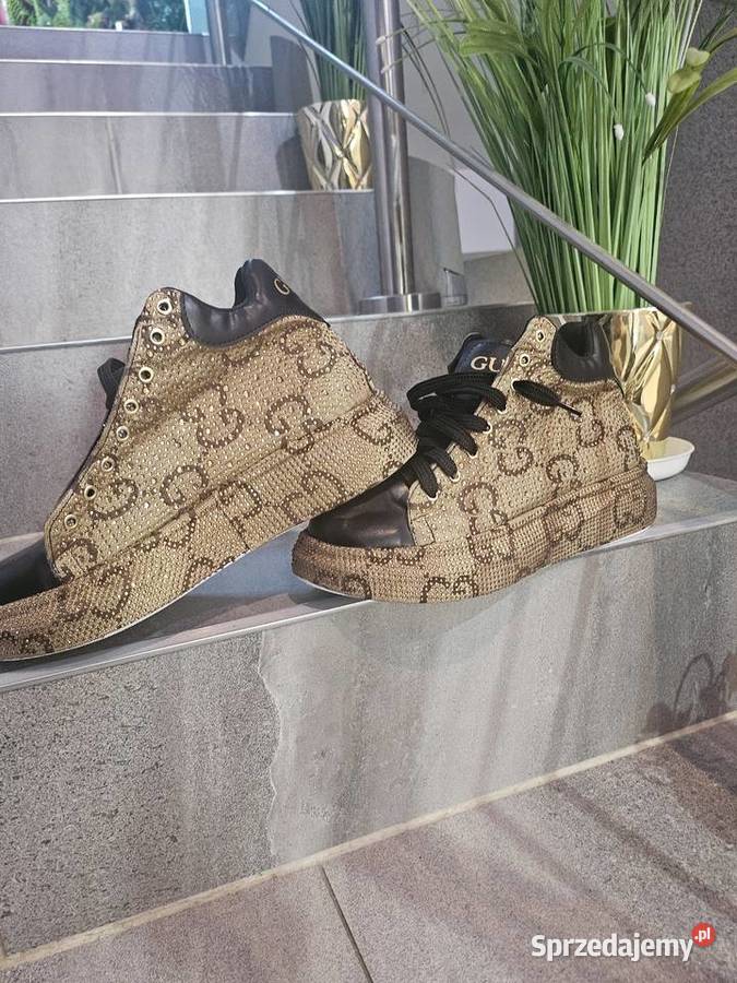 Piękne spacery buty kostkę Guci Mucharz