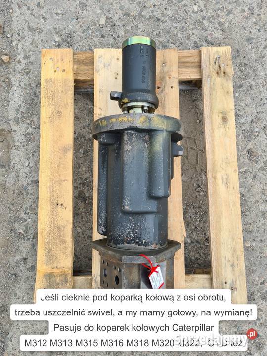 Złącze obrotowe kolumna obrotu swivel CAT M315 Będzin