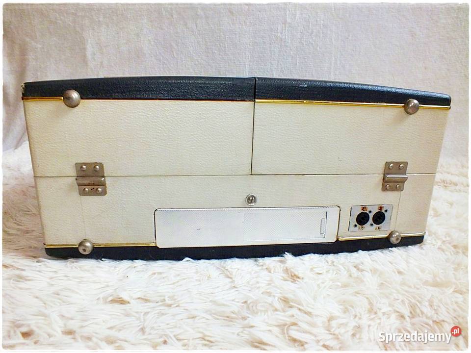 Stary gramofon Foletta De Luxe stereo z