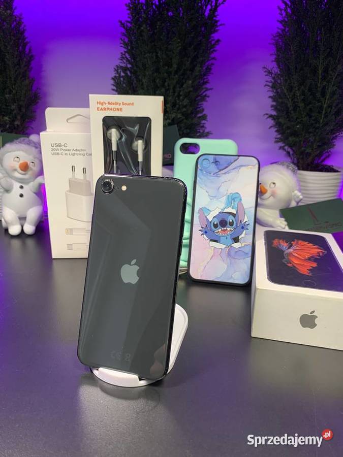 iPhone SE 2020 64GB Bateria 100 Stan Techniczny Warszawa