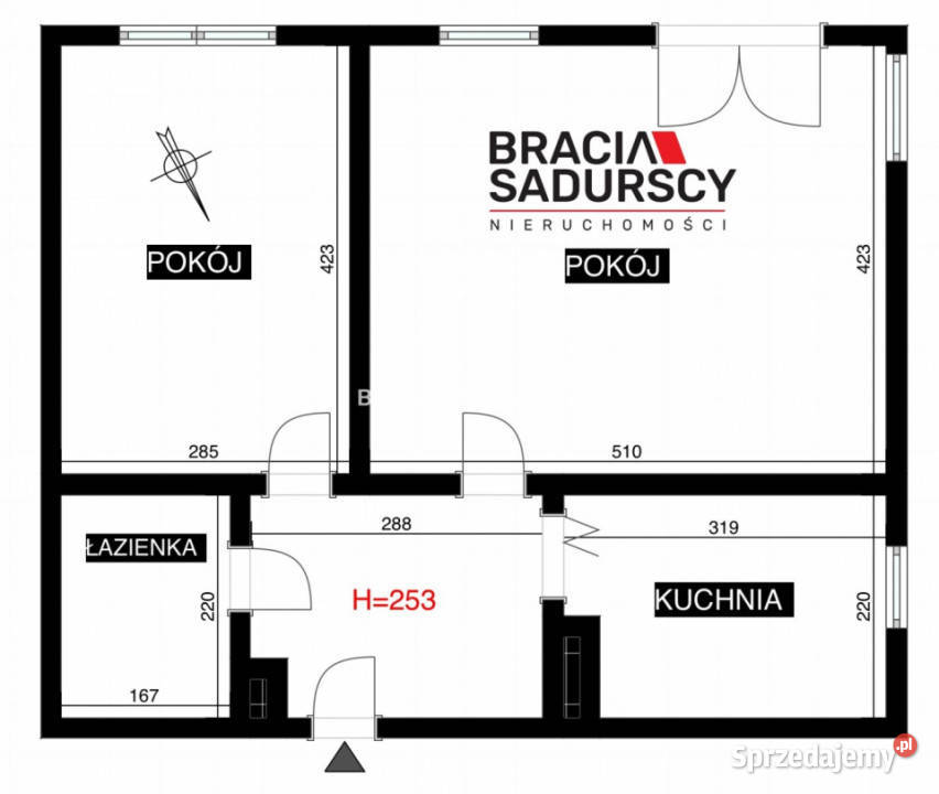 Do sprzedaży mieszkanie 5101m2 2 pokojowe Kraków sprzedam