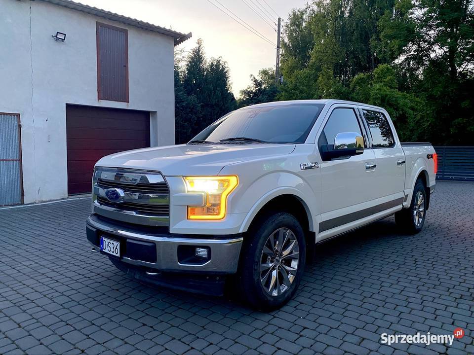 Ford F150 SuperCrew 50 V8 Lariat asystent pasa ruchu dolnośląskie Bolesławiec