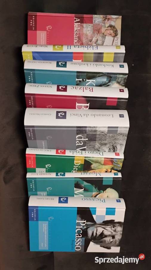 Kolekcja książek Wielkie biografie 24 tomy Ruda Śląska sprzedam