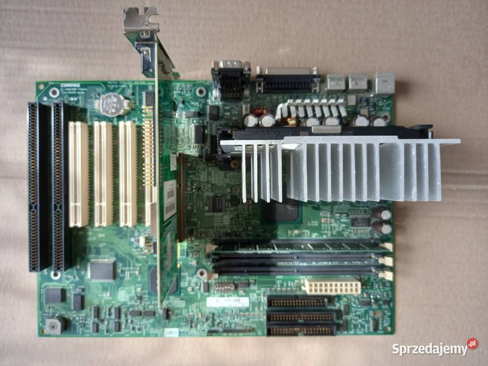 Retro płyta główna z procesorem Intel Pentium Tomaszów Lubelski