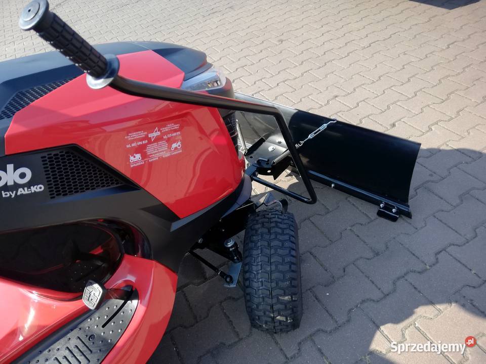 Traktor kosiarka ALKO T221033 HDA V2 z pługiem Kobiele Wielkie