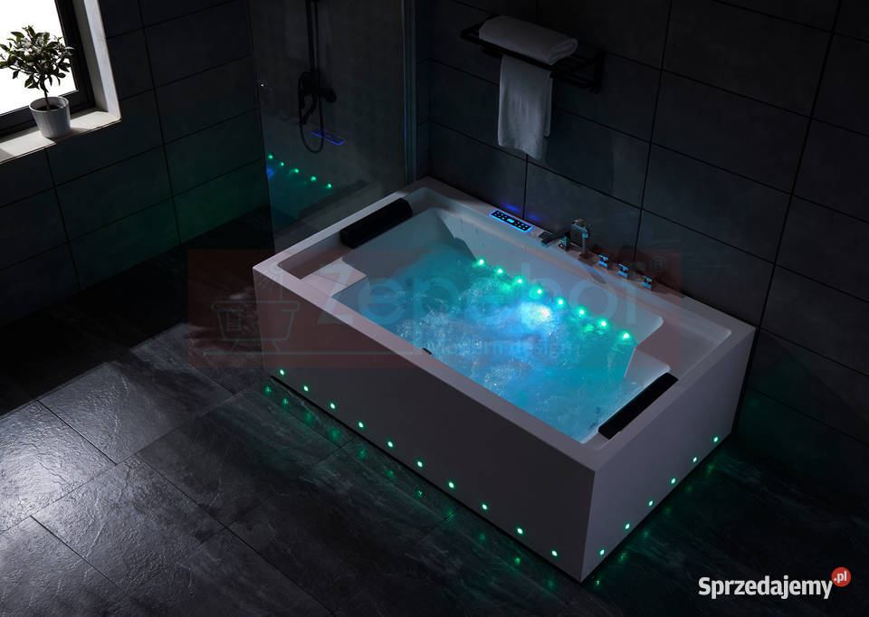 Wanna z hydromasażem LS4050 prostokątna Grabówka