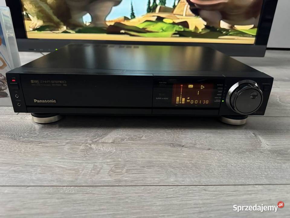 Magnetowid Panasonic NVFS90 Oryginalny Pilot Szczecin