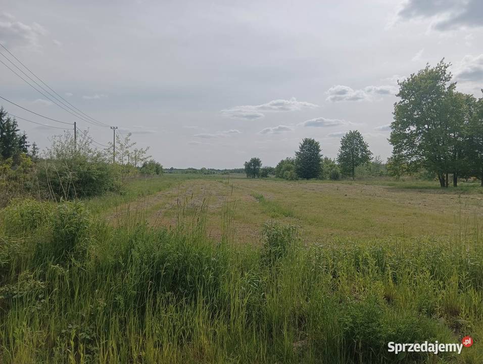 Działka rolnobudowlana mazowieckie Książenice