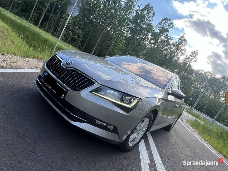 Skoda superb III 16tdi grzana szyba el hak 2016r ASR (kontrola trakcji) podlaskie Bielsk Podlaski