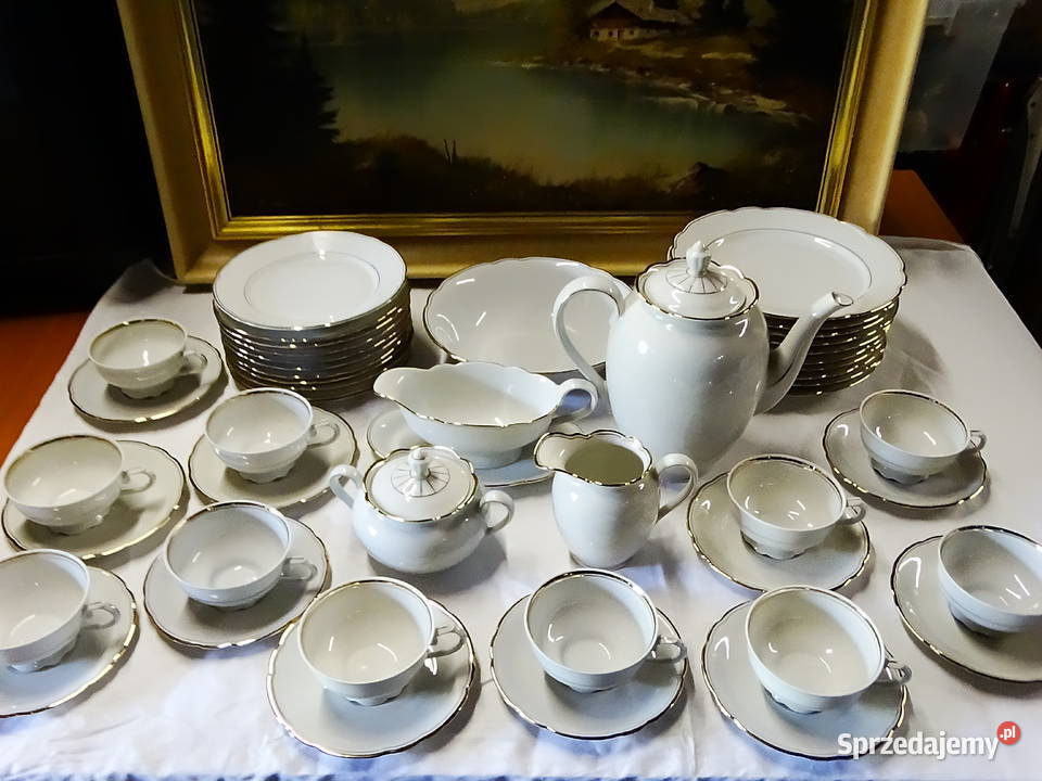 Zestaw porcelany Baruther Bavaria vintage z Biłgoraj
