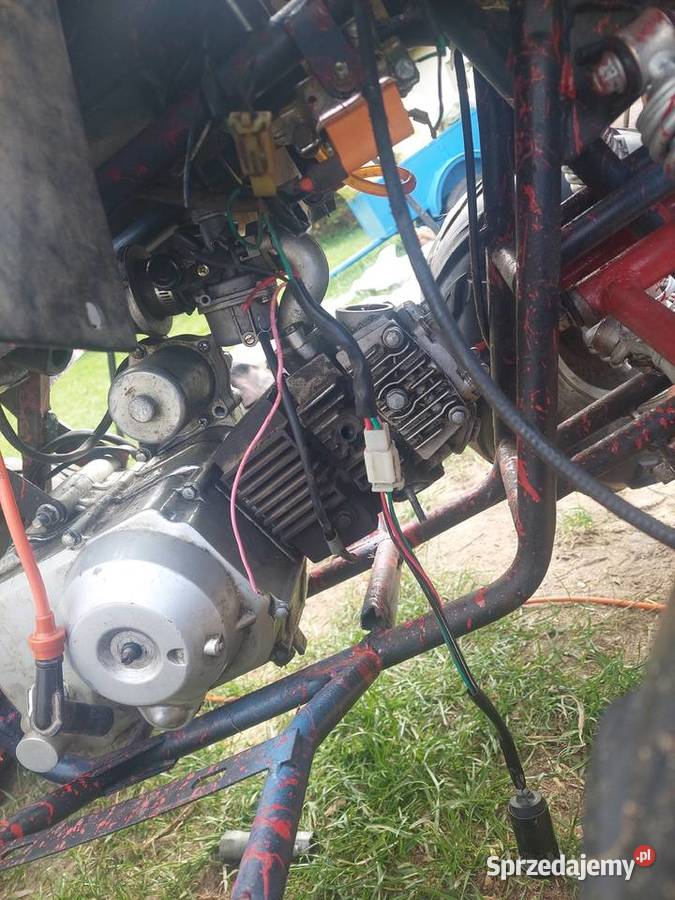 Quad 124cc bez elektroniki i z tłokiem do zmiany 8KM Cecenowo