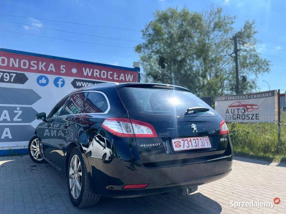 Peugeot 508sw 16 Benzyna 2011 Panorama Skory 156KM Wrocław