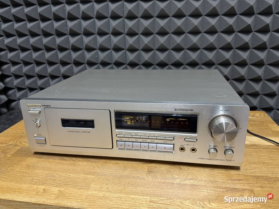 Magnetofon kasetowy ONKYO INTEGRA TA6711 śląskie