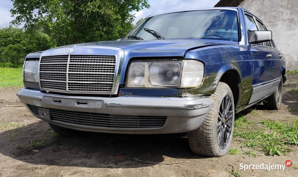 Mercedes klasa S w126 380V8 LPG zamiana Koszalin