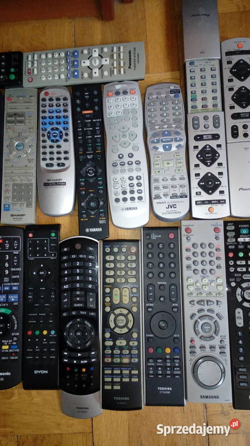 Pilot do TV DVD VIDEO kilkadziesiąt pilotów mazowieckie