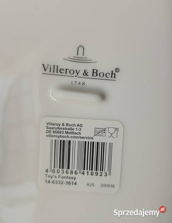 Świąteczny talerz VilleroyBoch Radłów