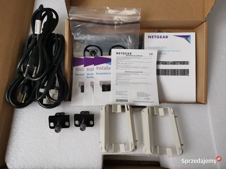 Profesjonalny Serwer NAS NetGear RN 3130 4x HDD Części i akcesoria Gdańsk