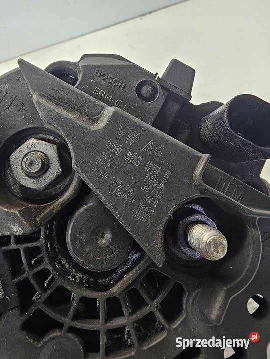 ALTERNATOR PORSCHE AUDI A4 B8 A5 Q5 A6 C7 A7 Przystajń
