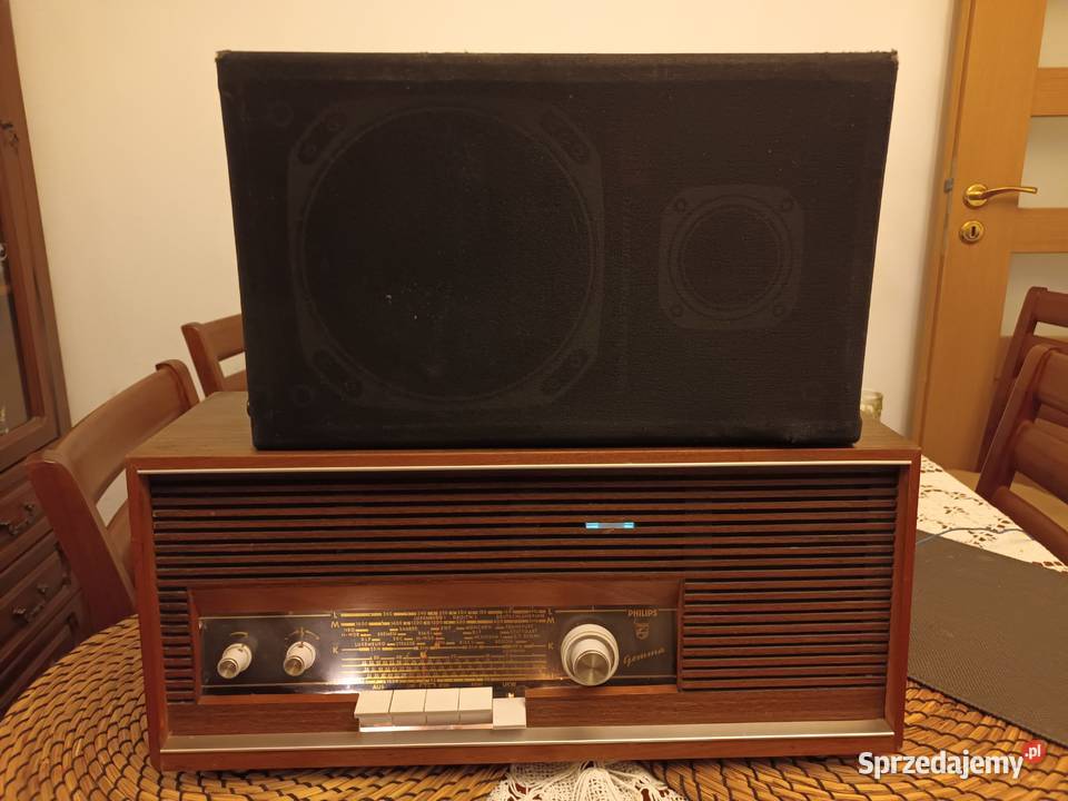 Radio lampowe Philips Gemma 353 wysylka w śląskie Tychy sprzedam