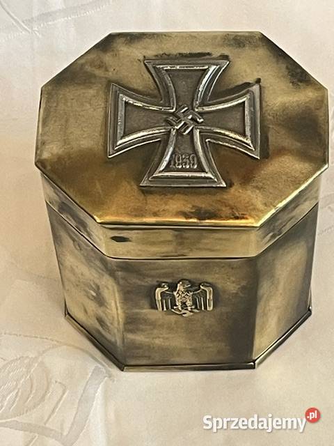 Pojemnik żołnierza Wehrmachtu Niemcy II wojna Kraków