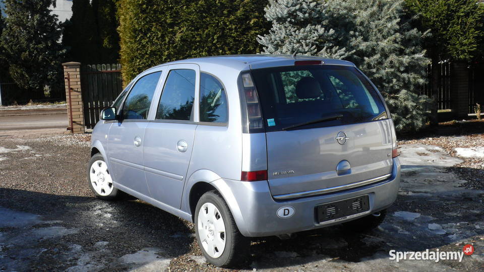 Opel Meriva 16 Benzyna 2008rSprowadzony Sokółka