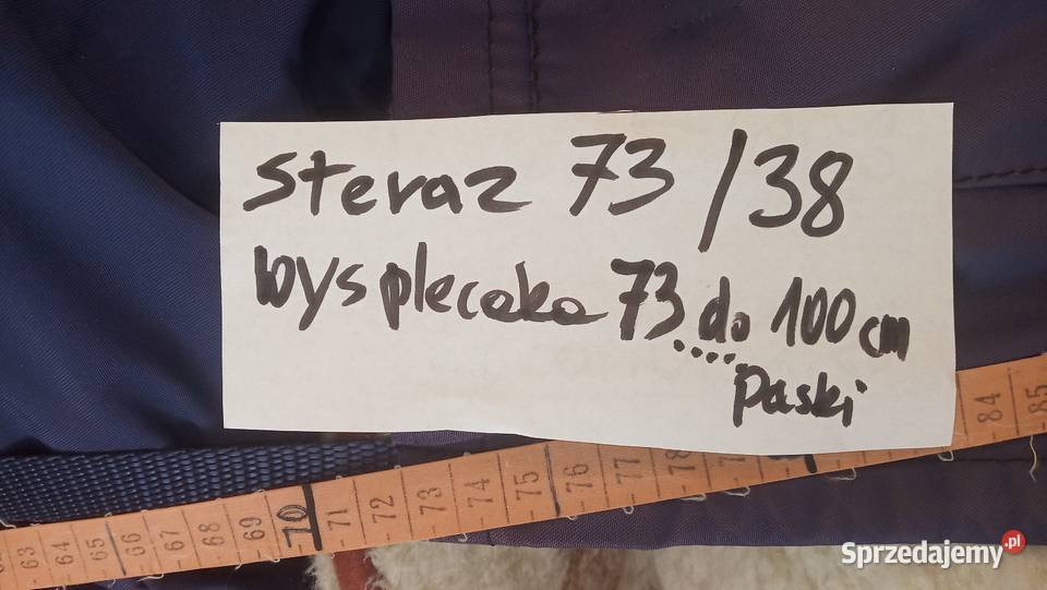 Plecak ze stelażem polski Przemyśl