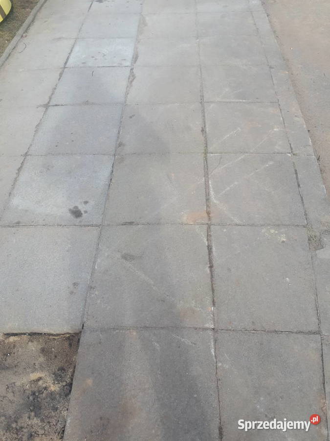 Sprzedam płytki chodnikowe 50x50 stan Materiały budowlane Dom i Ogród Kutno