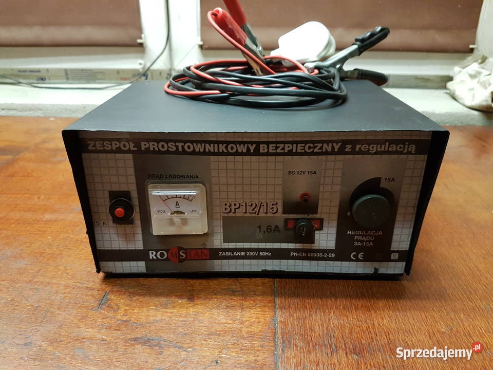 prostownik ROMSTAN BP 1215 12V 15 A małopolskie Pcim
