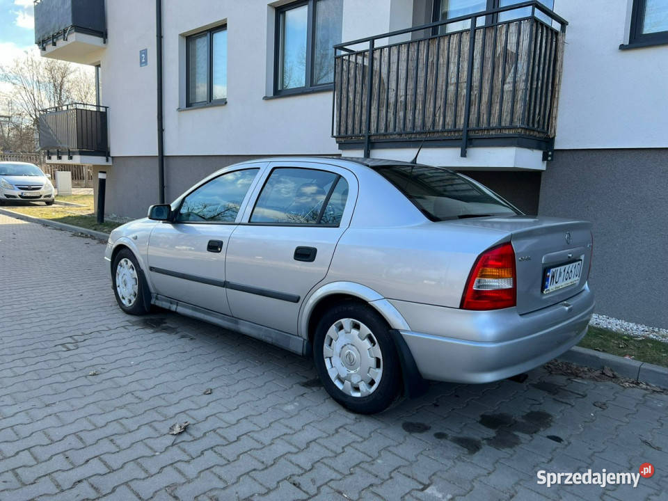 Opel Astra 16 Benzyna 2001r 1 Właściciel Z Rok produkcji 2001 Warszawa sprzedam