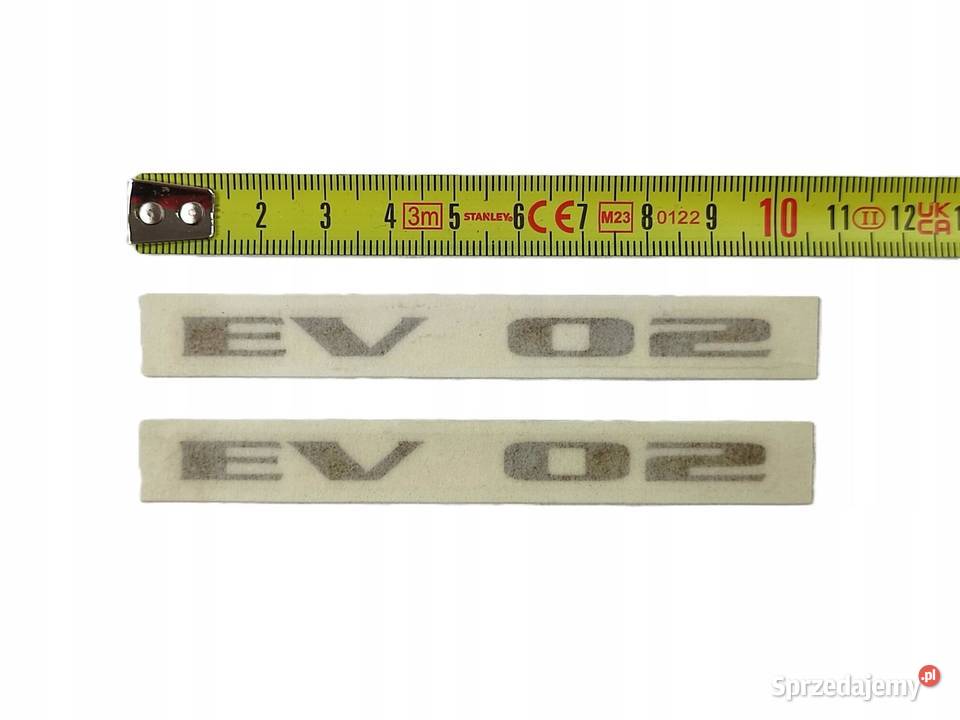 NAKLEJKA EV 02 2 NA ZADUPEK Z OBU STR MV AUGUSTA sprzedam