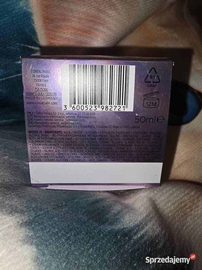 LOral Krem przeciwzmarszczkowy do twarzy na Unisex Sosnowiec