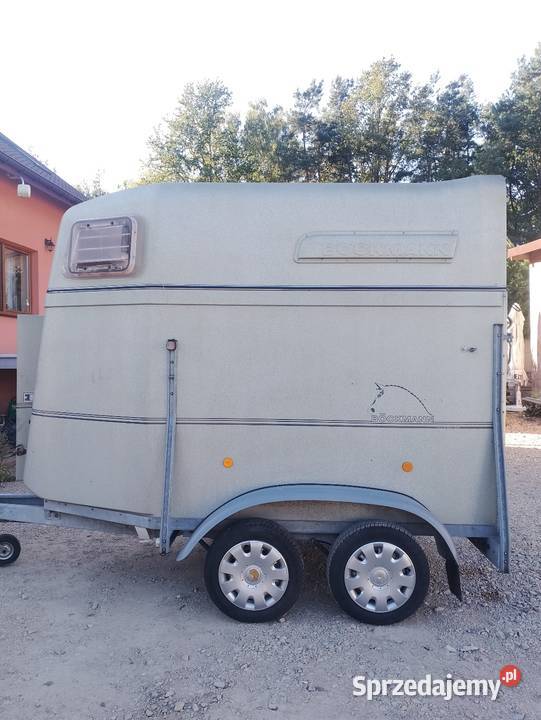 Przyczepa do przewozu koni Boeckmann 15 Boeckman śląskie Żerdzina
