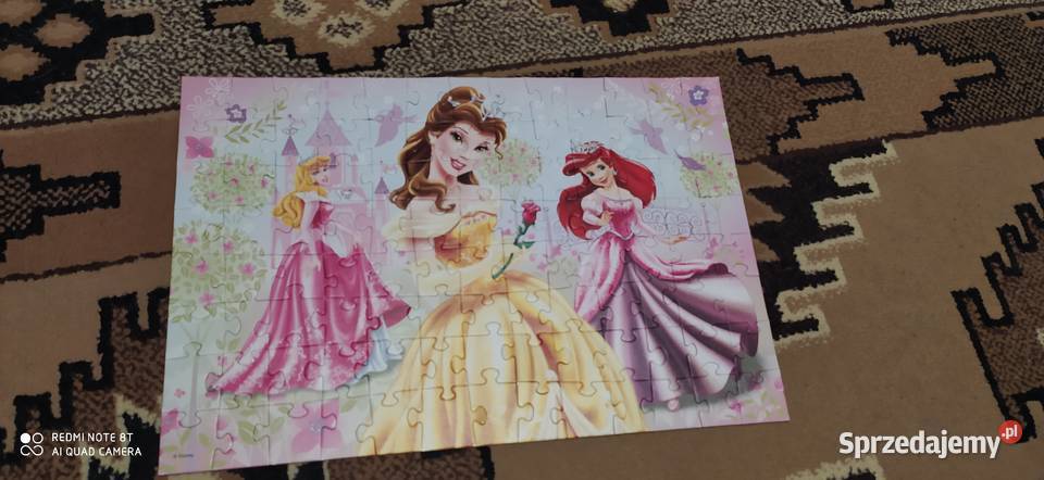 puzzle księżniczki Bella Disney 100 elementów Poznań
