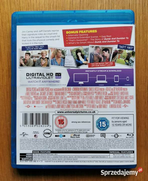Dumb and Dumber To Głupi i Głupszy Bardziej łódzkie