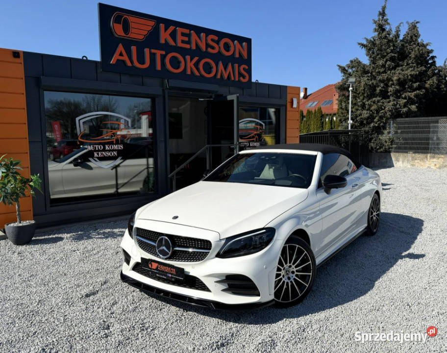Mercedes C 300 AMG Podgrzewane wentylowane ogranicznik prędkości Mercedes-Benz Motoryzacja